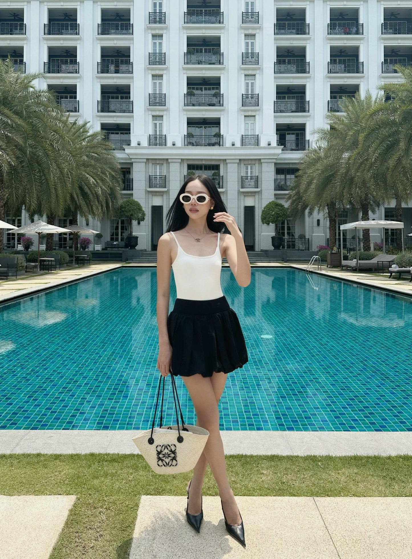Dwwy mini balloon skirt ( Freesize )
