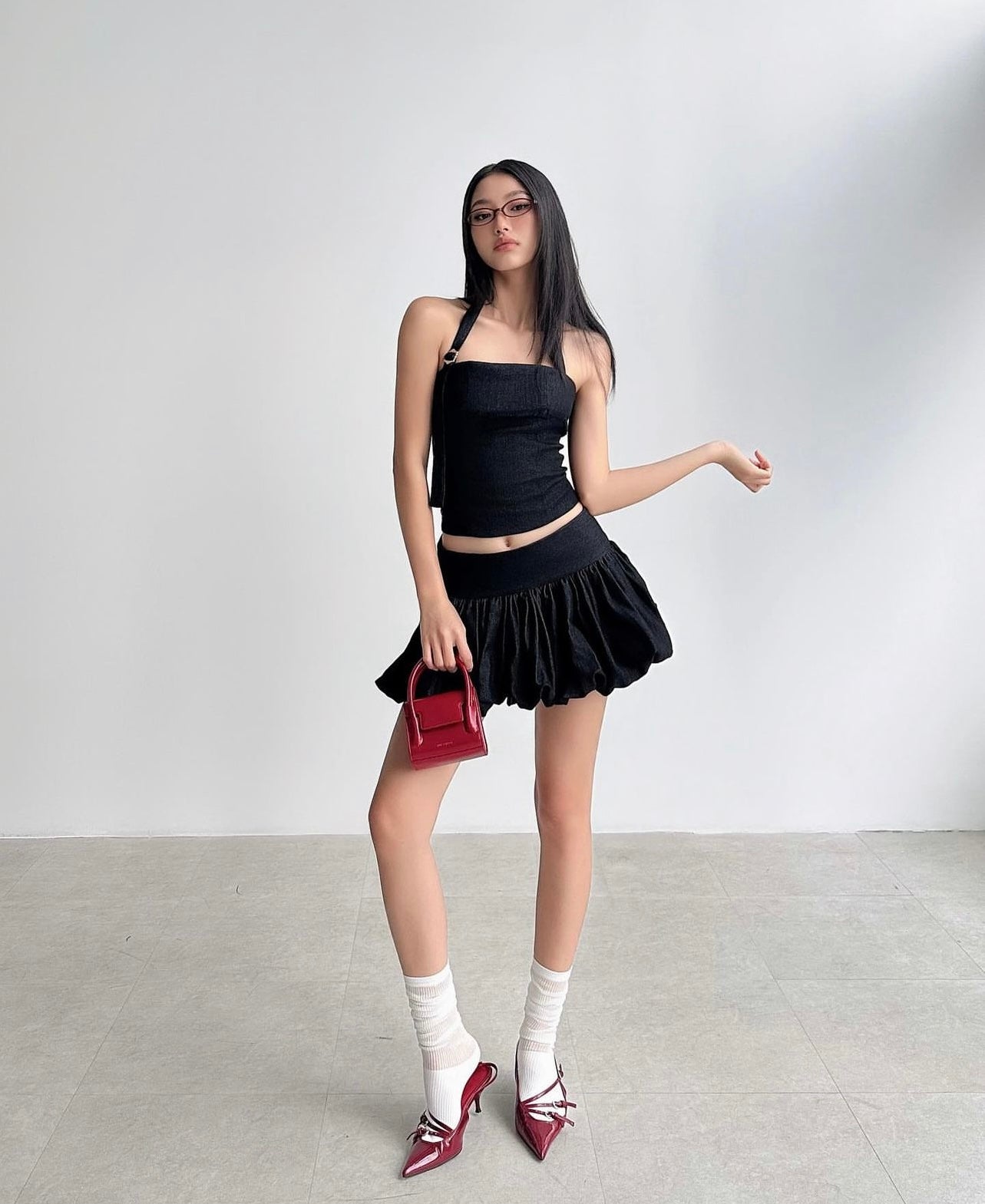 HHHOO W BRAND #08 MINI SKIRT