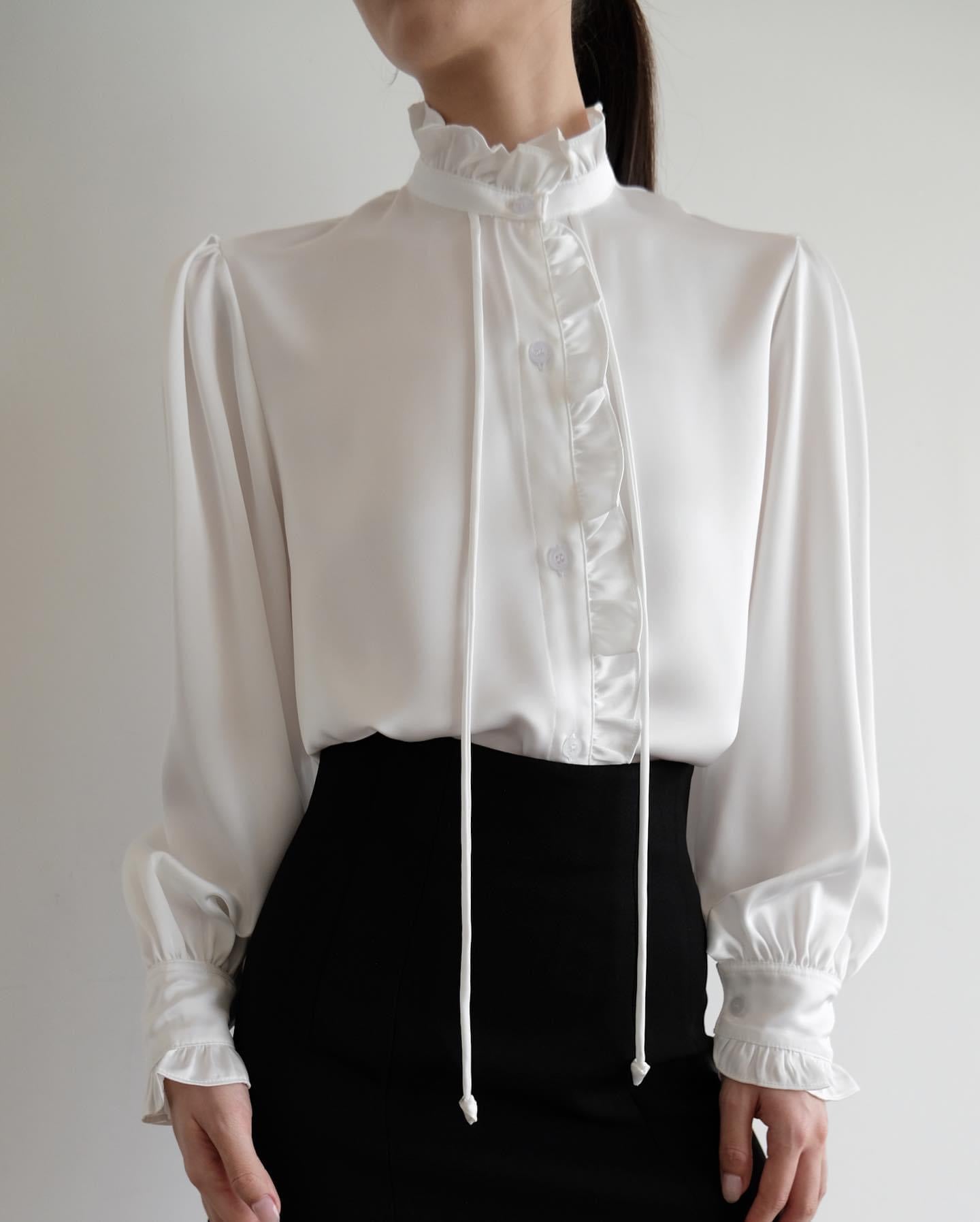 C0010 RB “COLLECTION” TOP SATIN