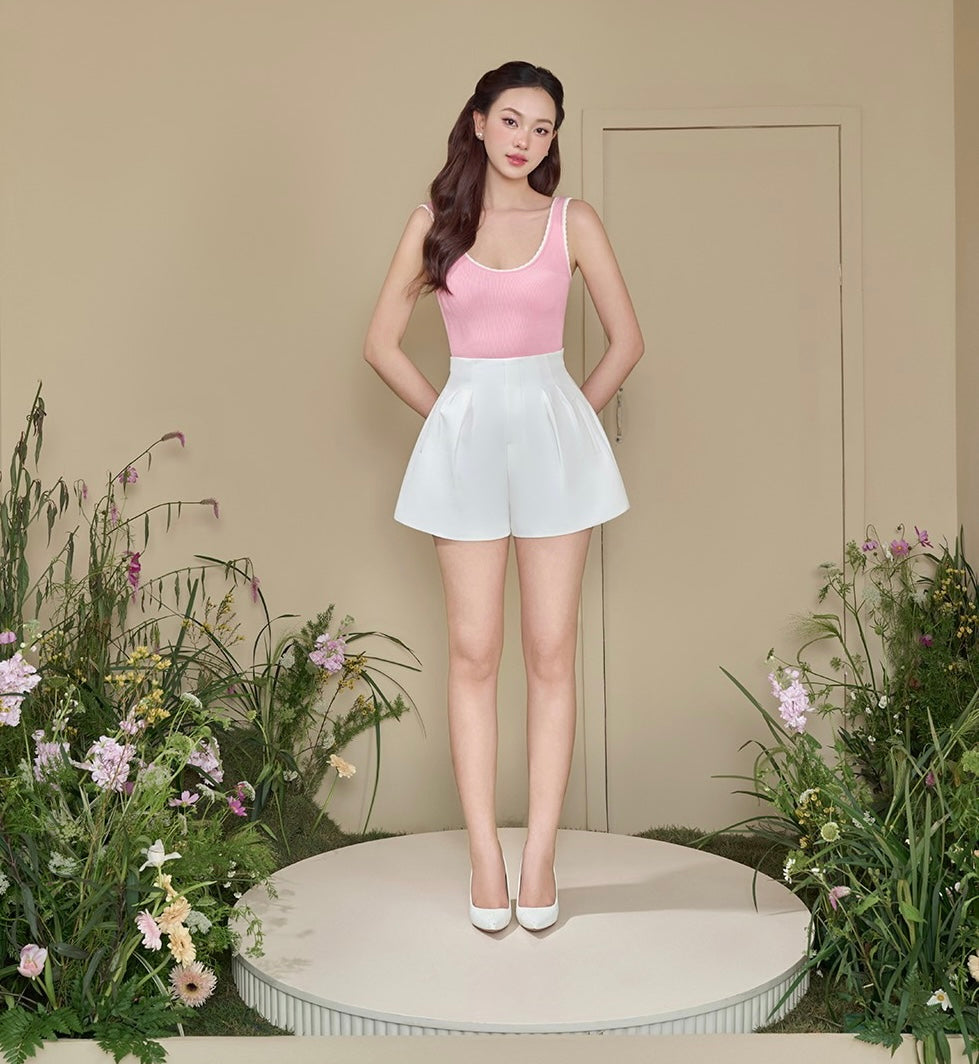 Debb pink top ( Freesize )