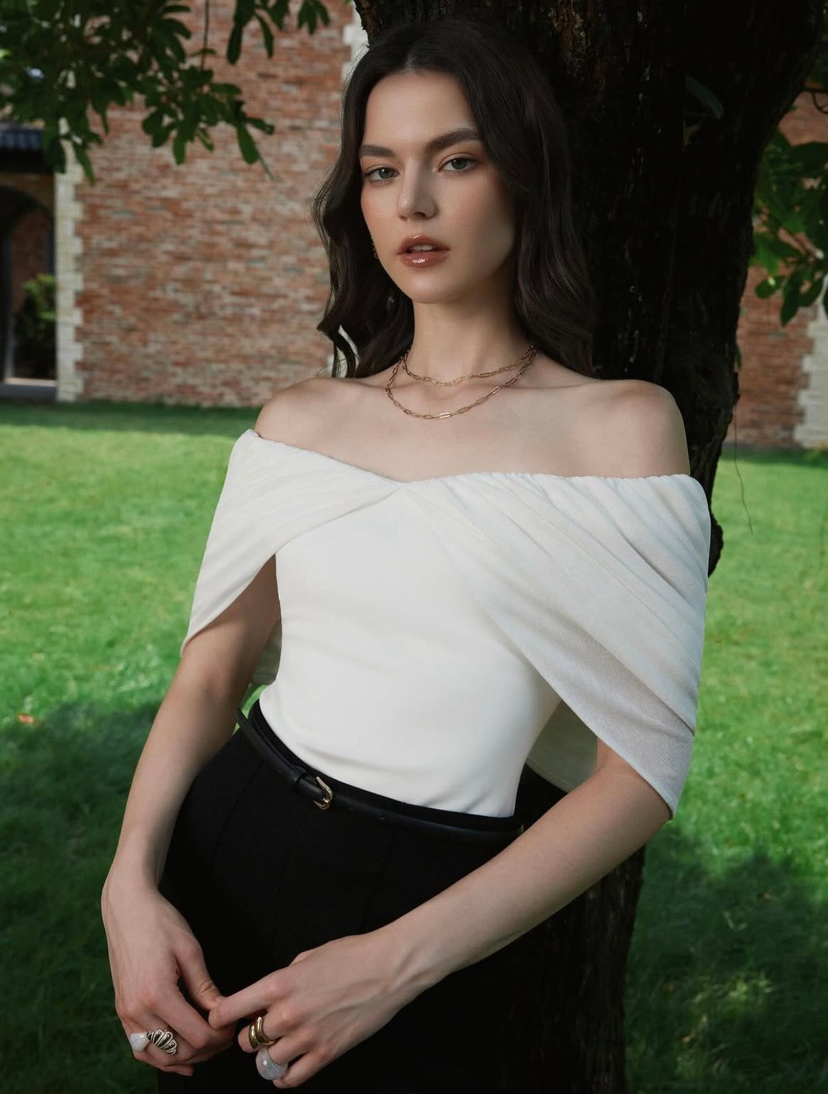 if12 top SML ( white )