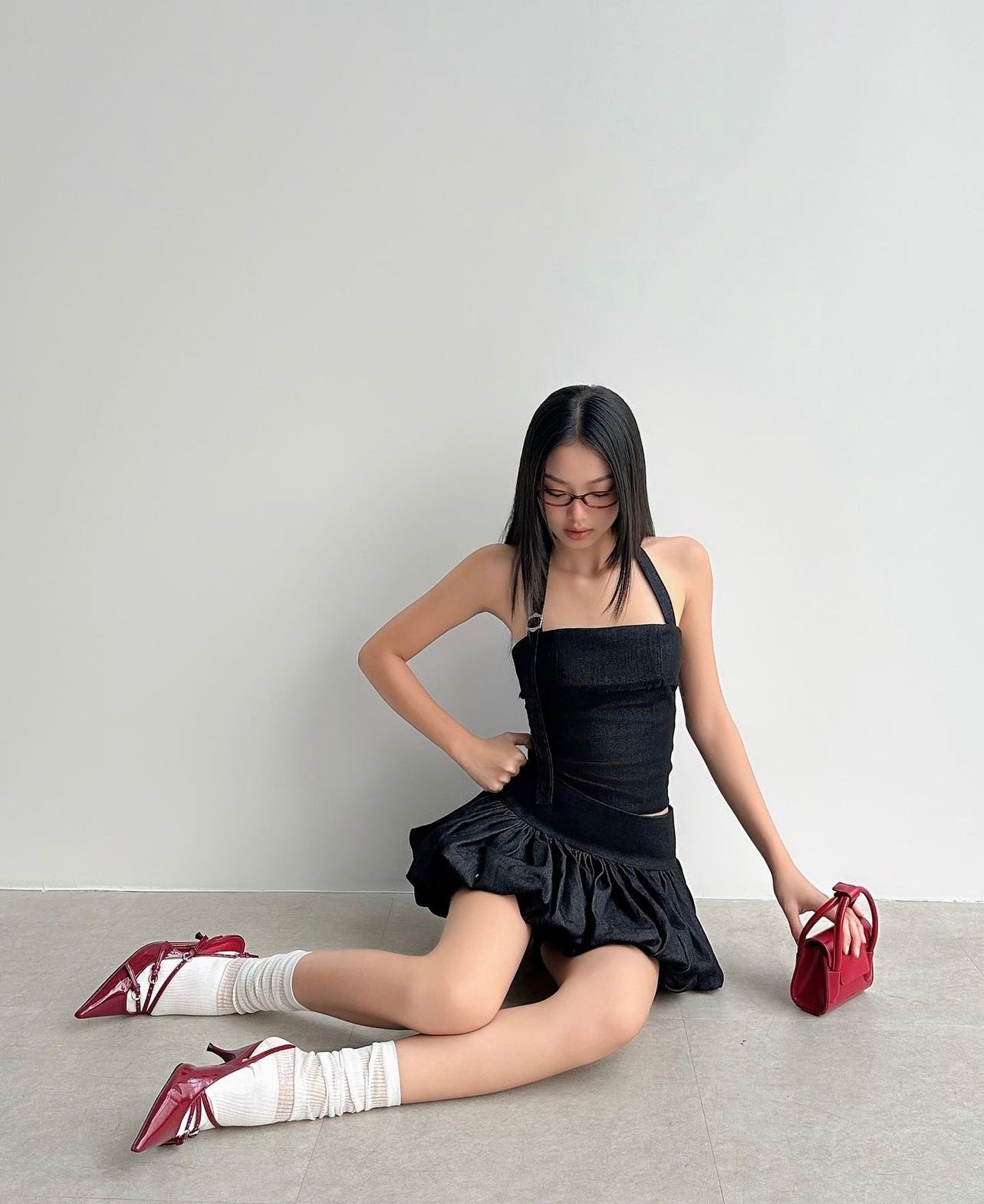 HHHOO W BRAND #08 MINI SKIRT