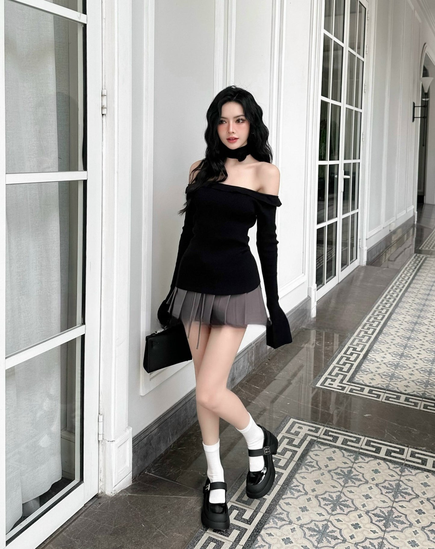 dyy ii 03 ( Top + Black Rose )