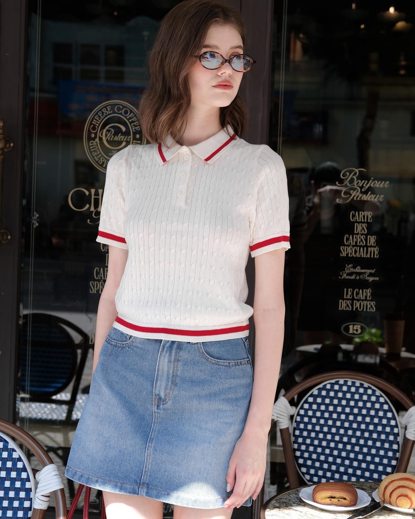 RUBIES KNIT WEAR #A026 ( TOP )