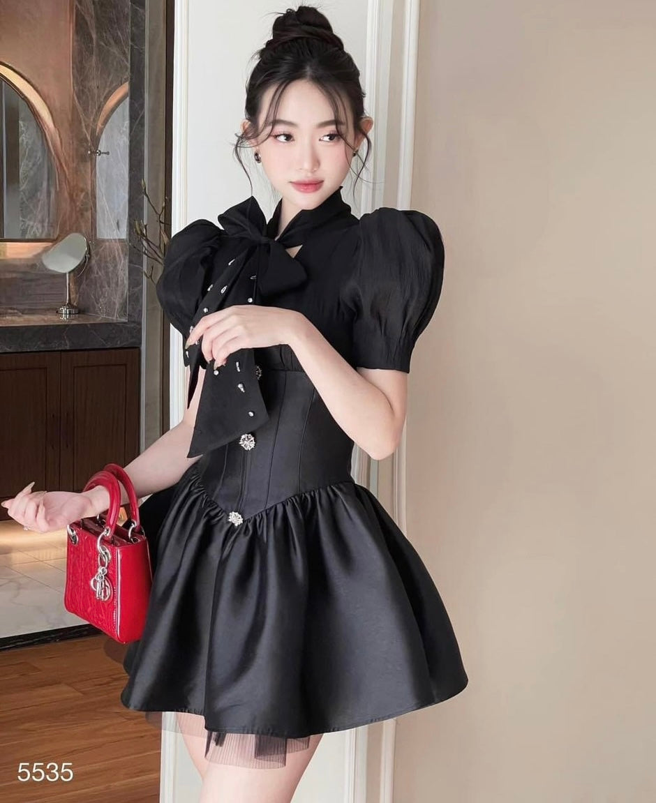 Tosie Black Dress