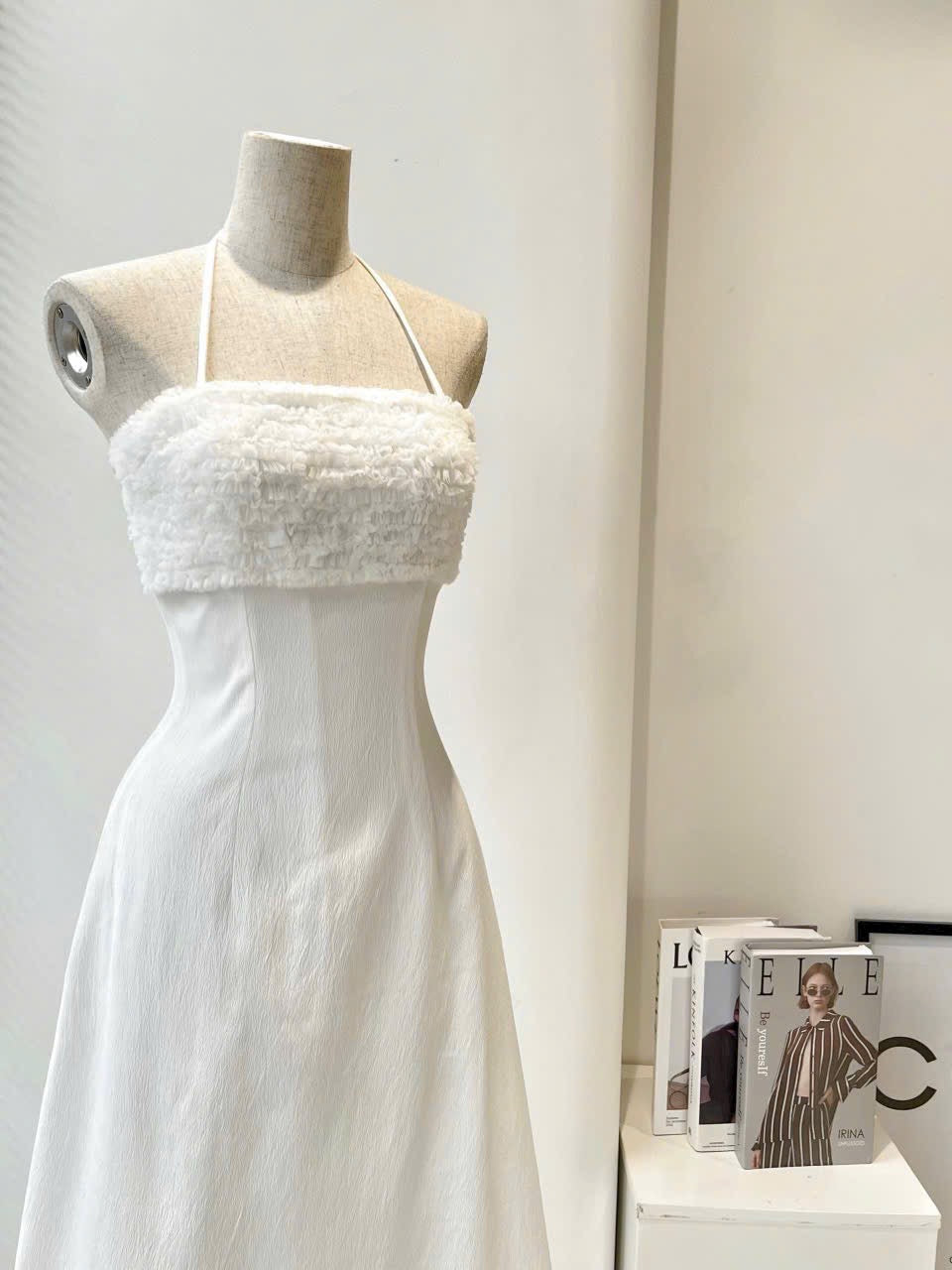 A Xes Dress White