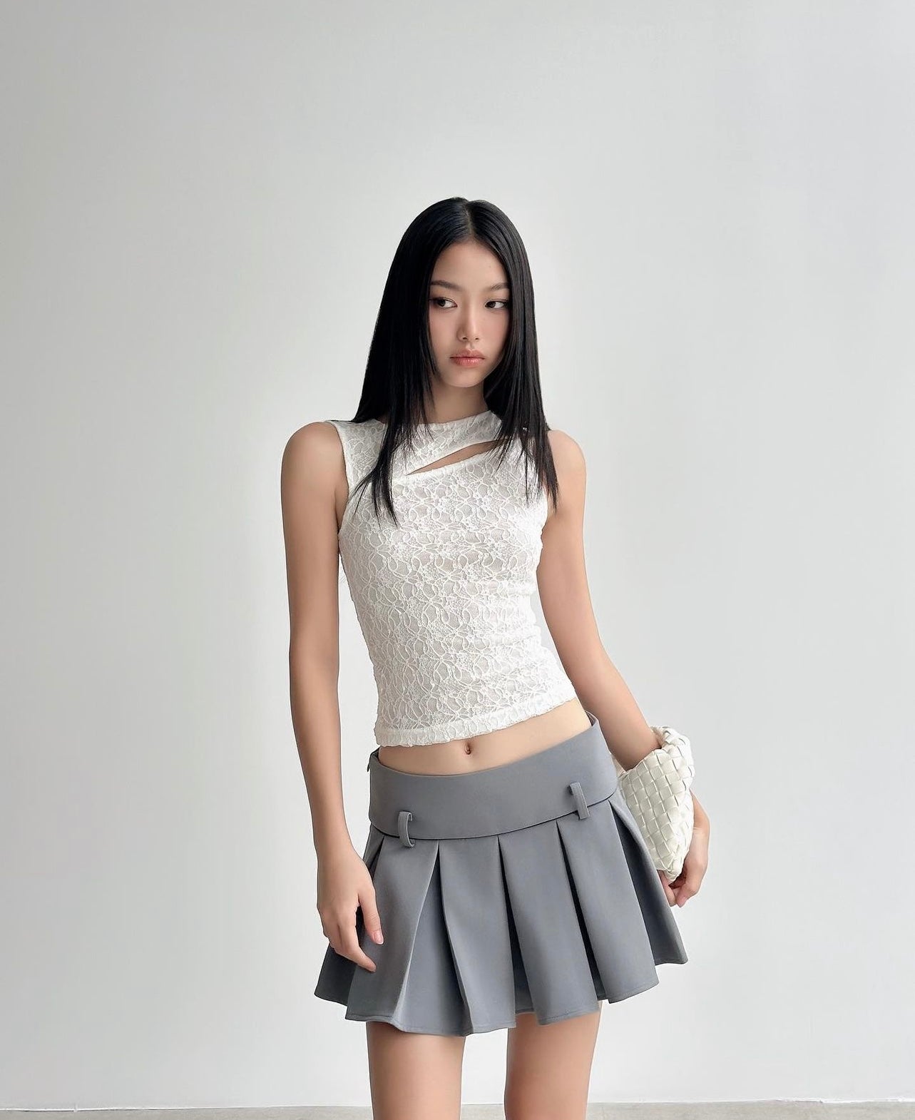 HHHOO W BRAND #06 ( TOP ) WHITE