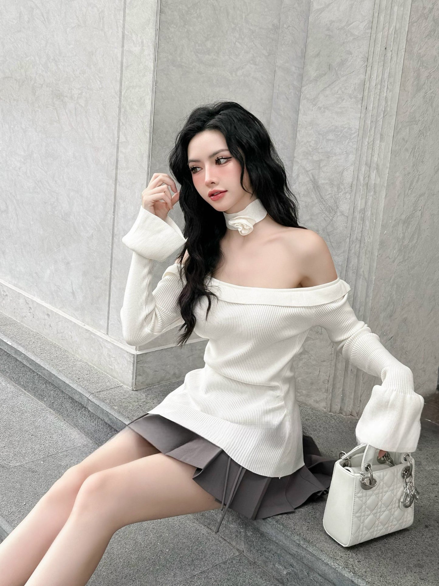 dyy ii 03 ( Top + White Rose )