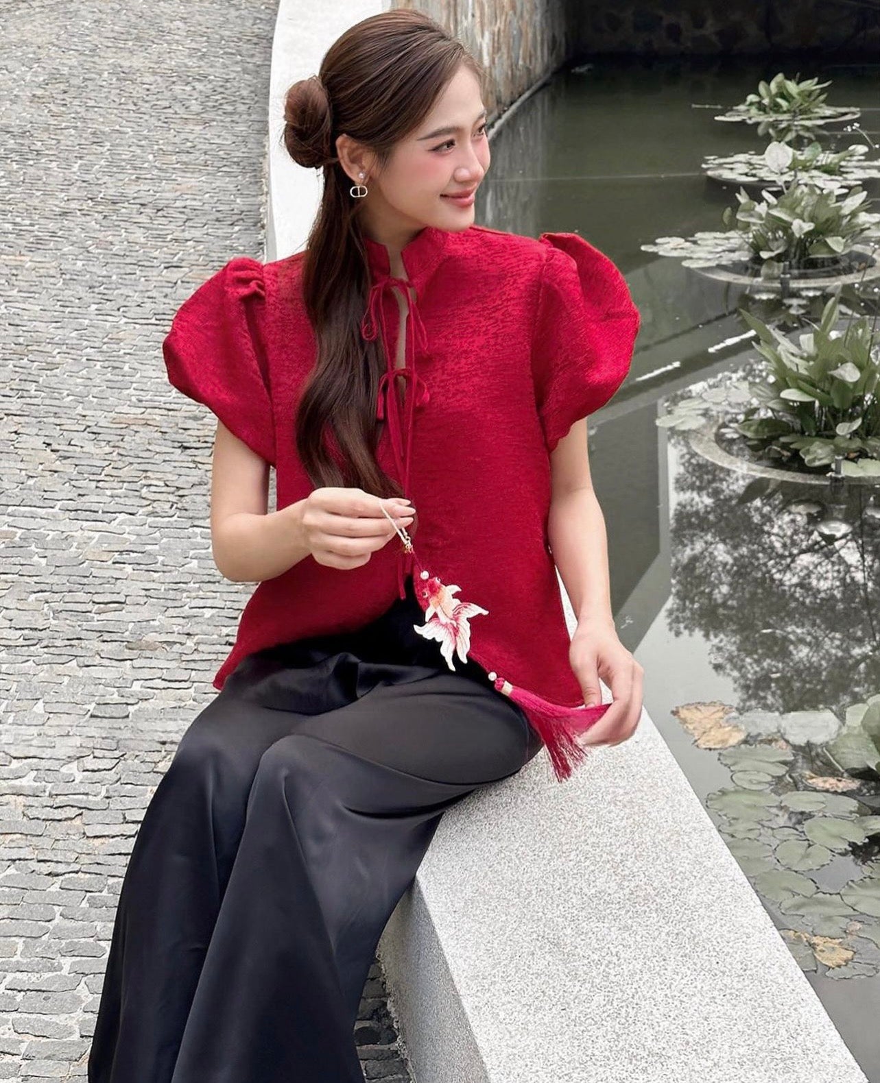 Red Lunar Top