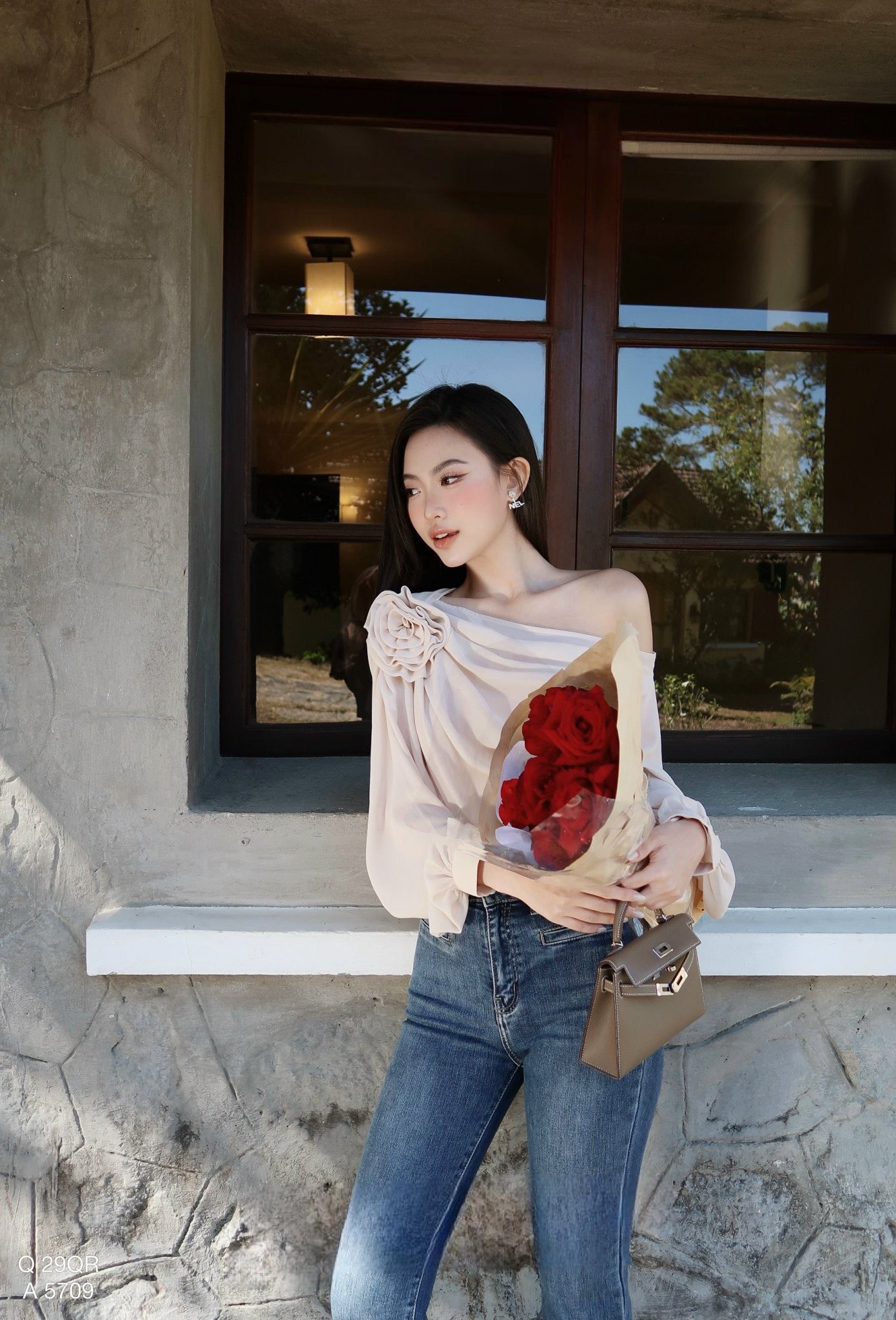 Ewway Rose Top ( NUDE )