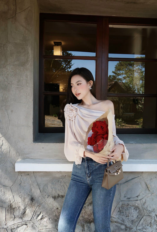 Ewway Rose Top ( NUDE )