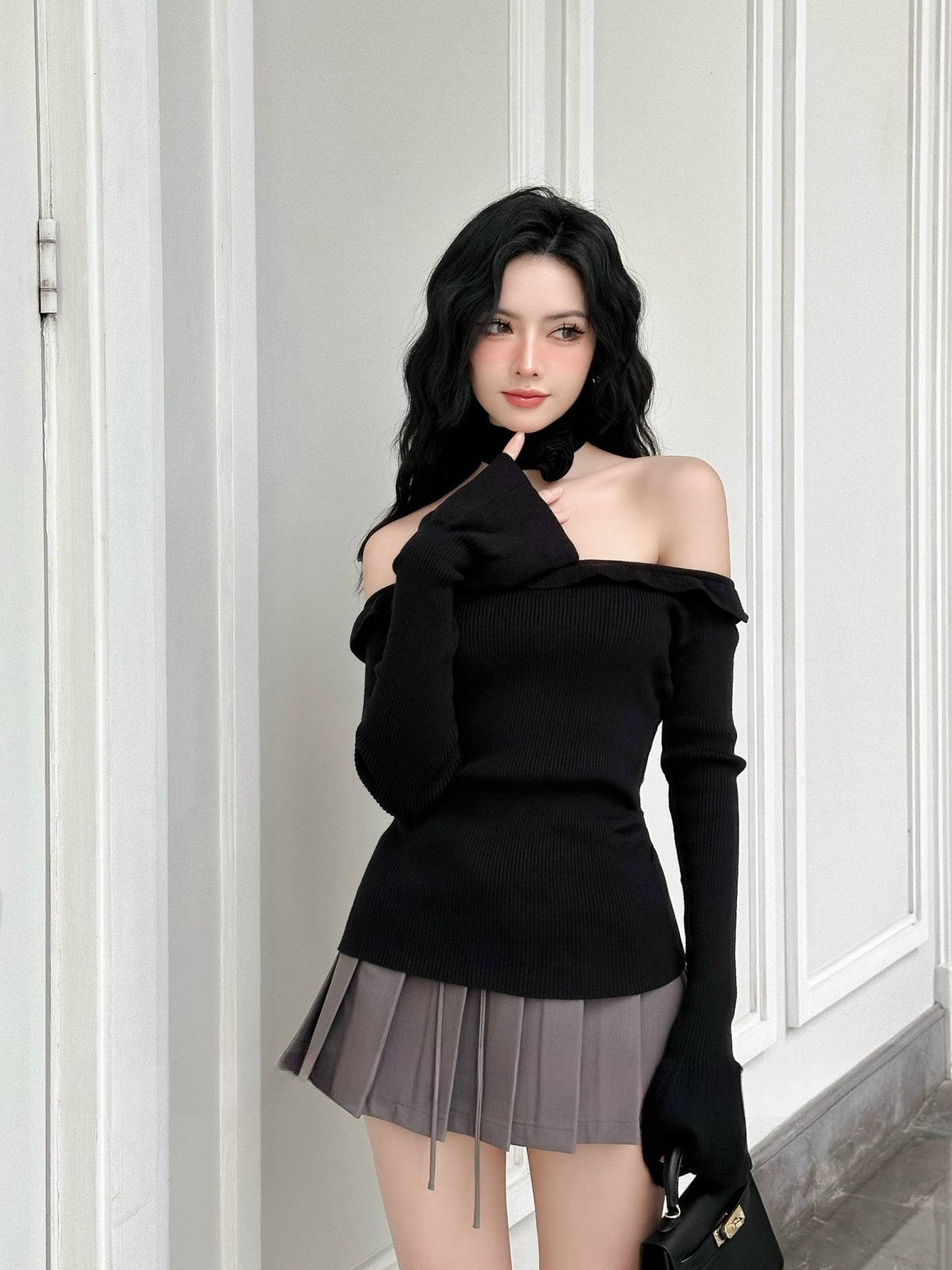dyy ii 03 ( Top + Black Rose )