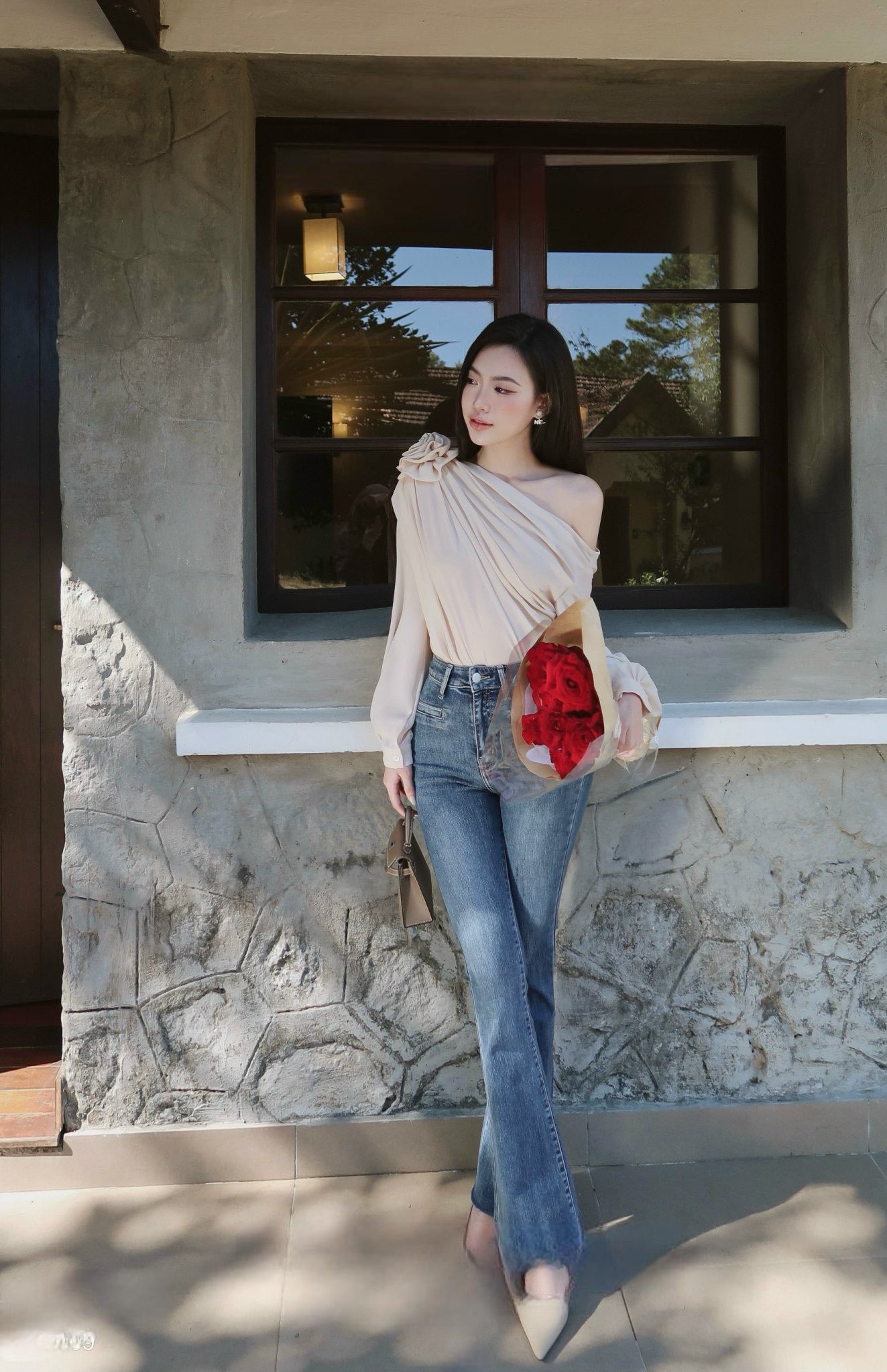 Ewway Rose Top ( NUDE )