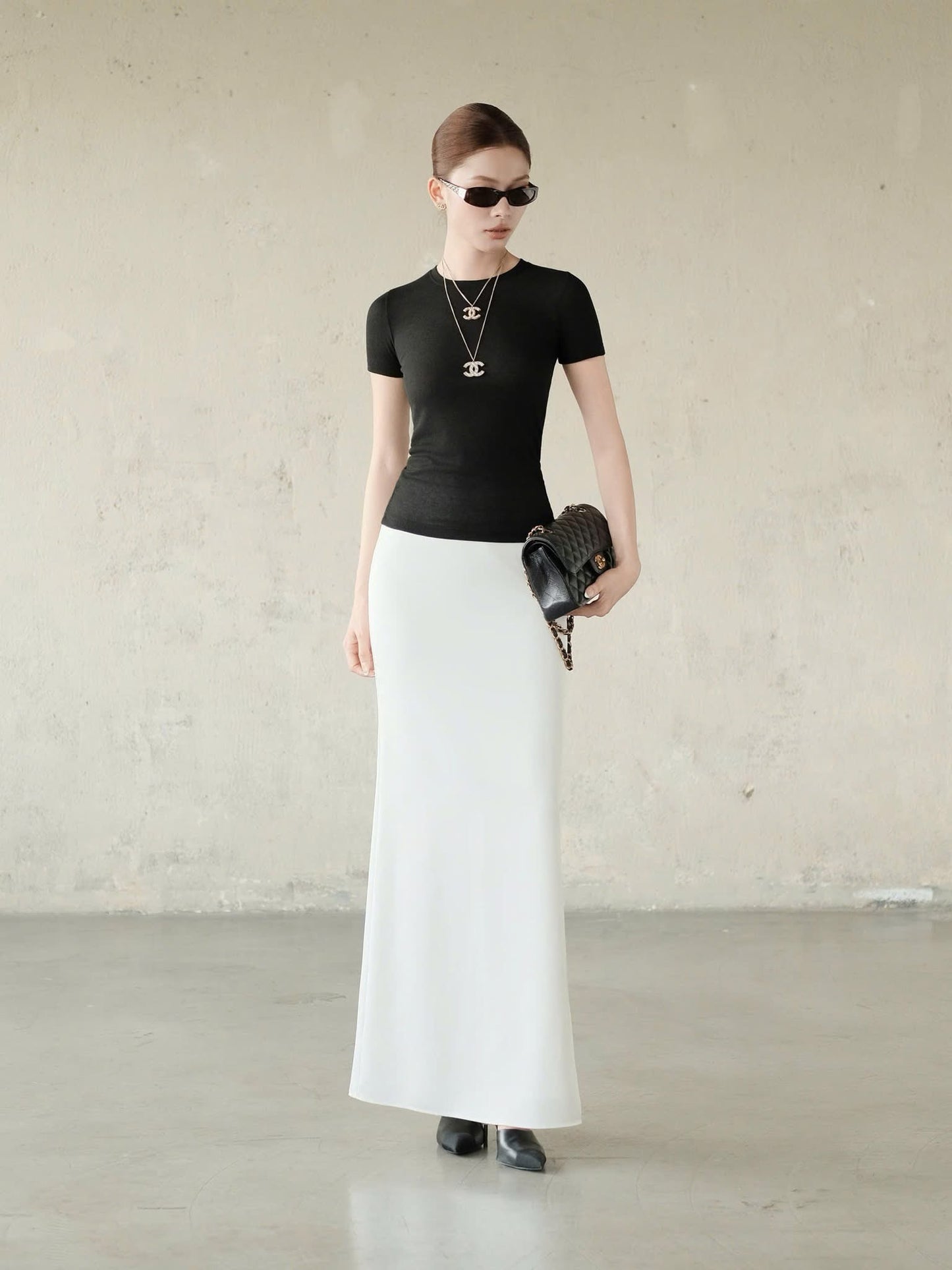KJ507 TOP ( Black & White )