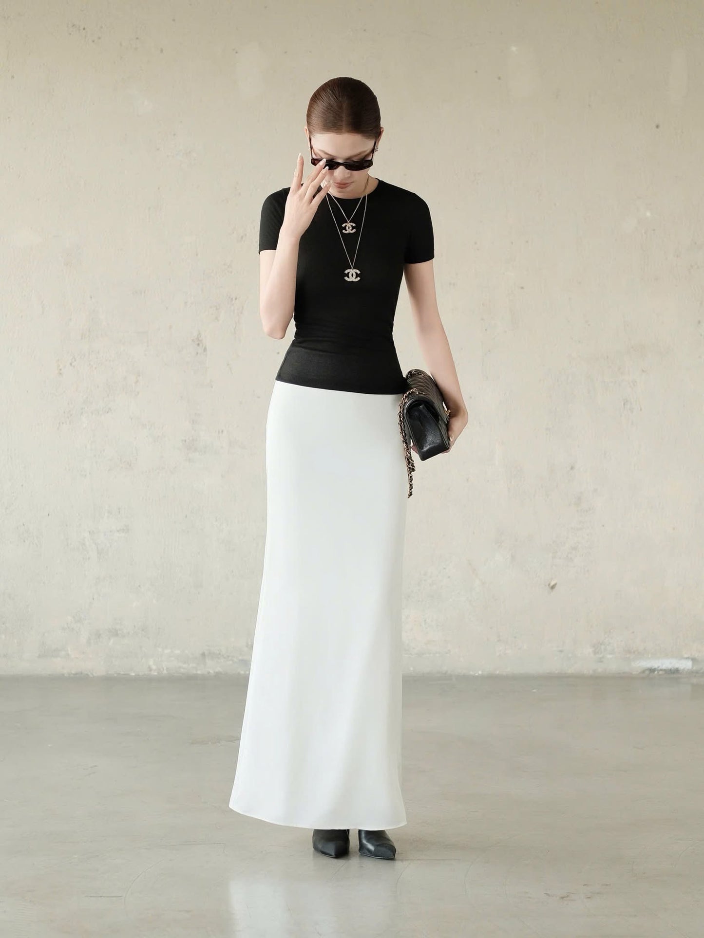KJ507 TOP ( Black & White )