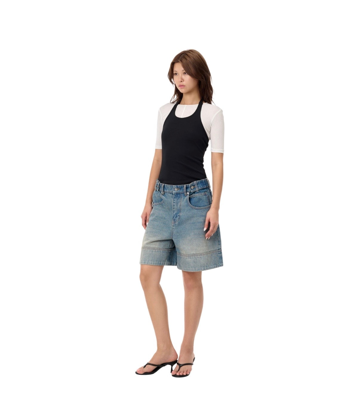 Lmarppel collection L05             ( Denim short )