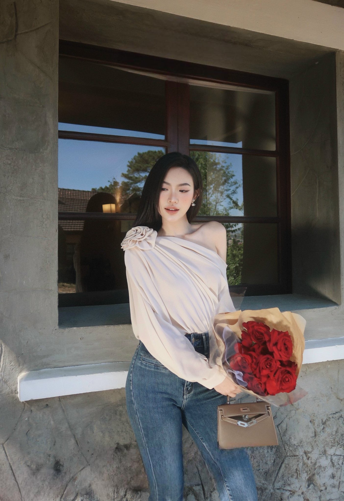 Ewway Rose Top ( NUDE )