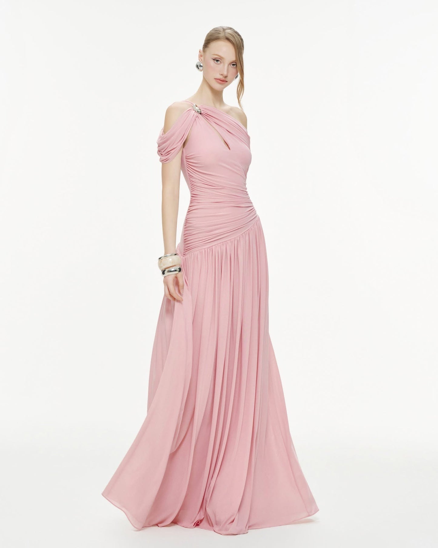 A MAXI DRESS P705 ( PINK )