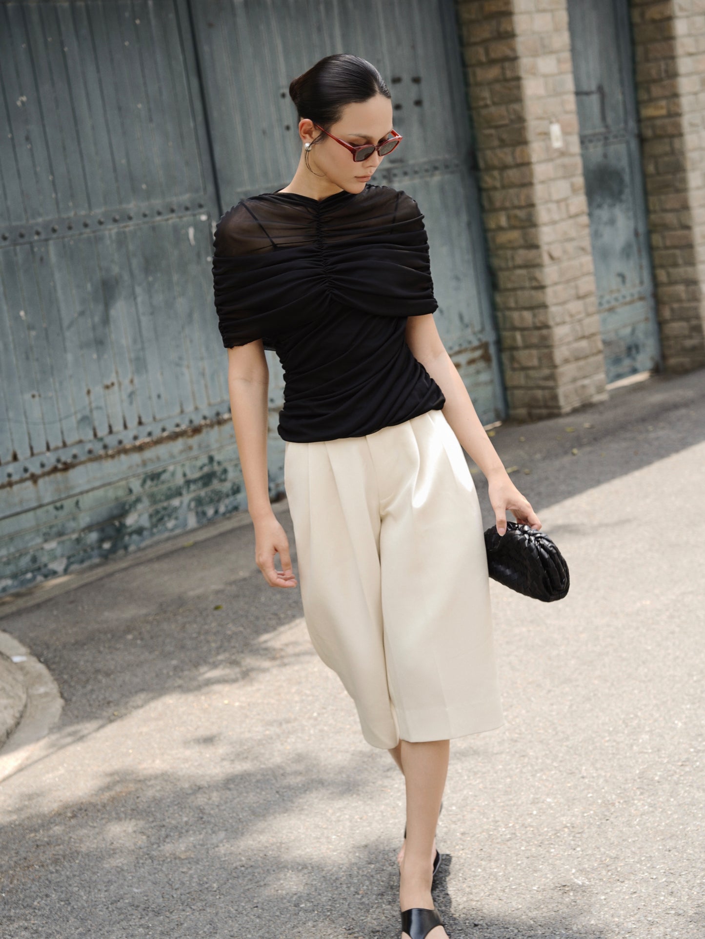 JyA1194 TOP ( Yellow & Black )