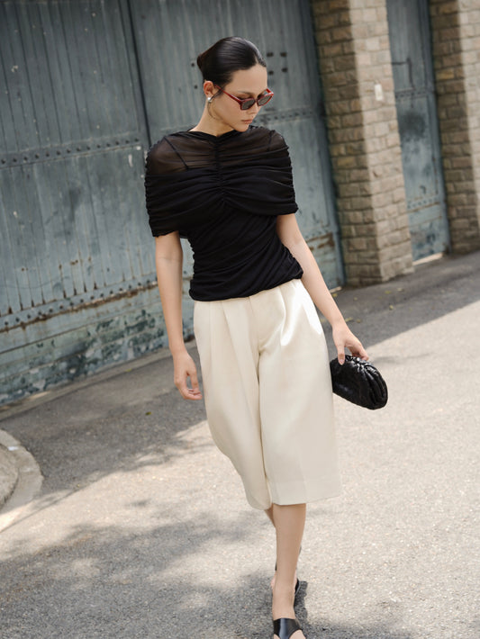 JyA1194 TOP ( Yellow & Black )