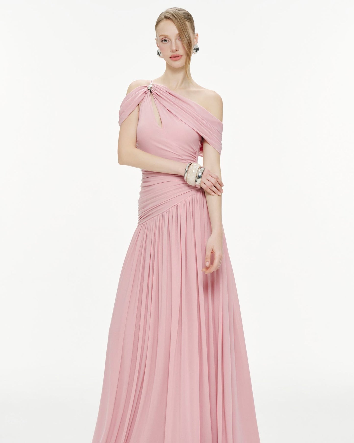 A MAXI DRESS P705 ( PINK )