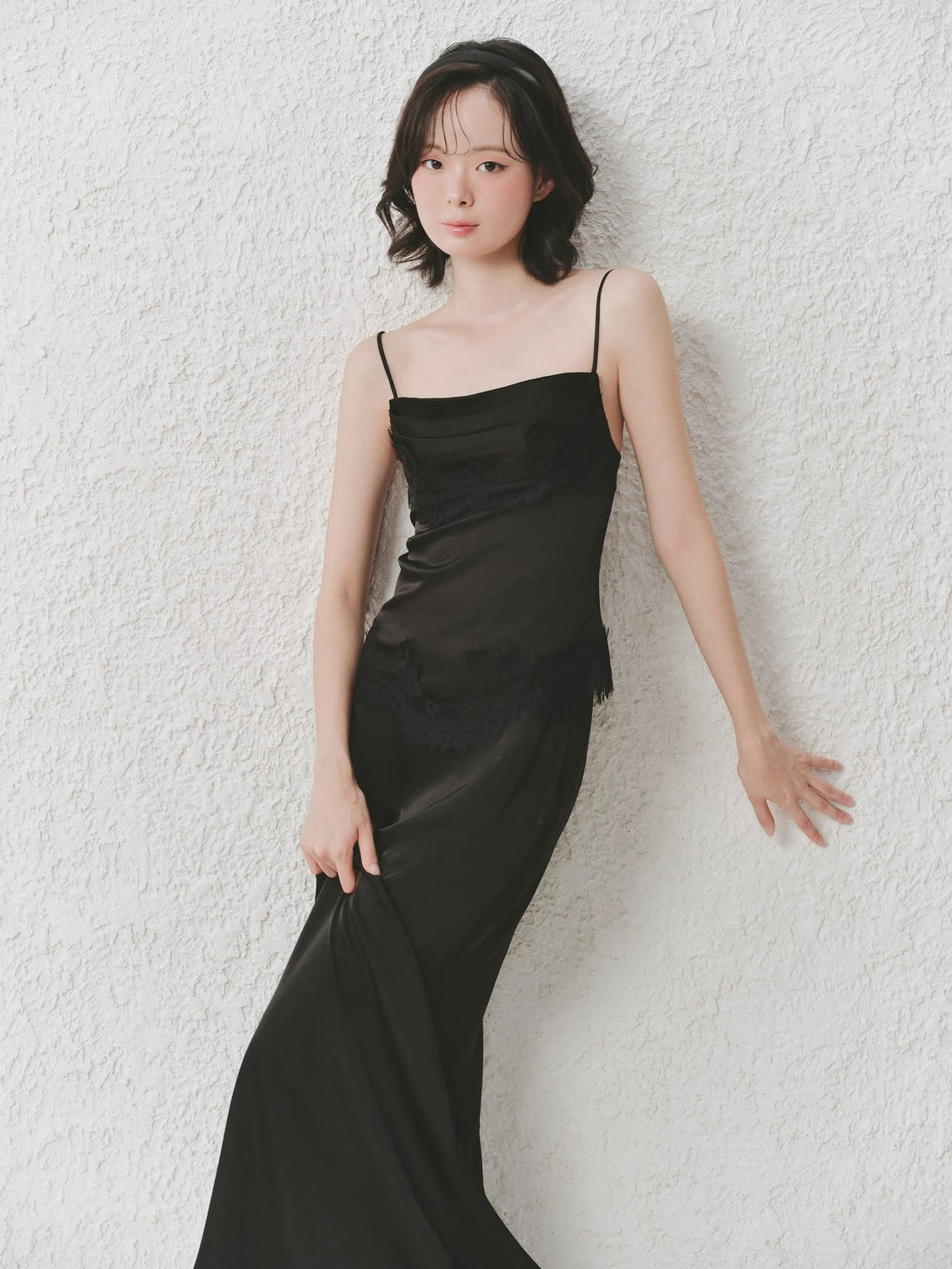 Soelie Collection P55 Skirt Black & White