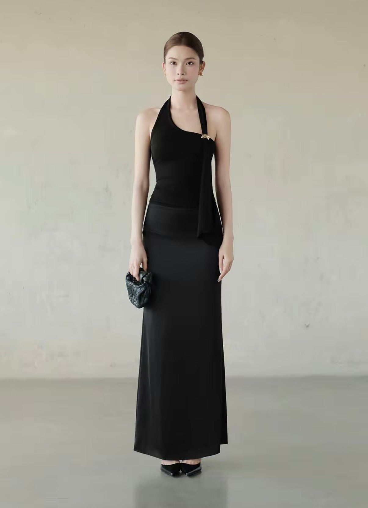 KJ507 TOP top ( Black & White )