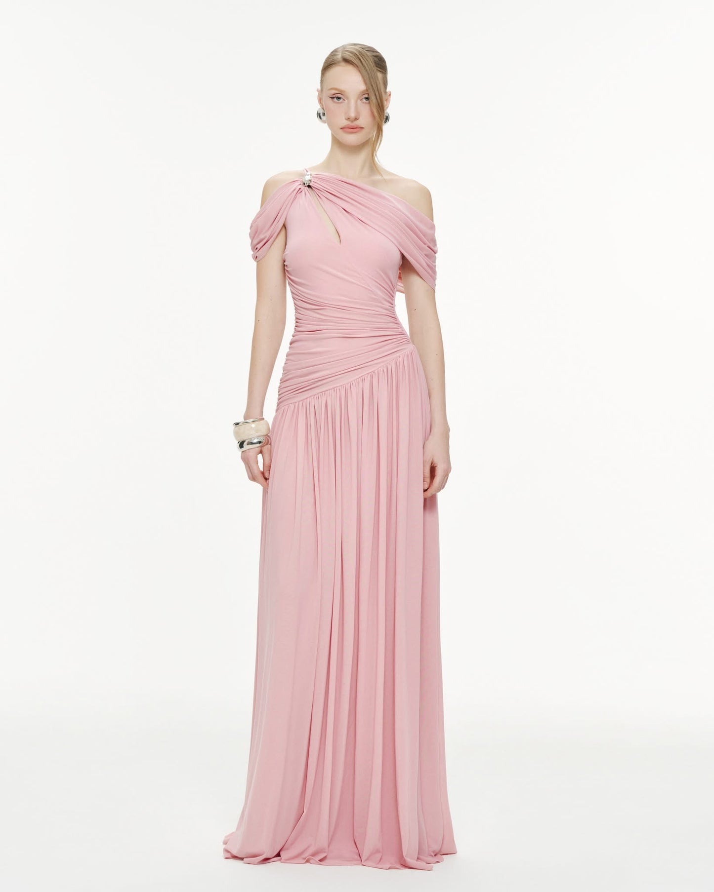 A MAXI DRESS P705 ( PINK )