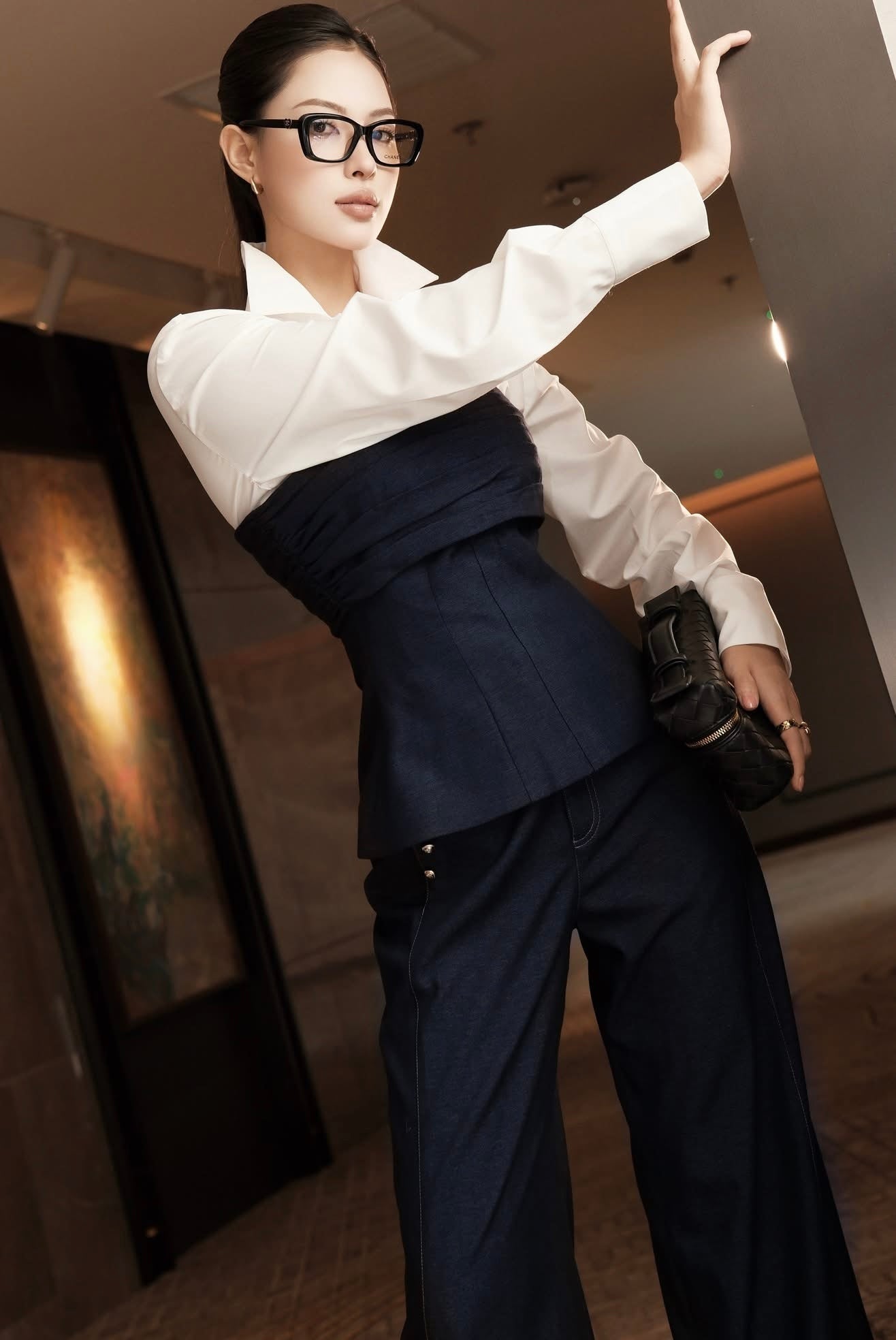 Dwery Set S06 ( 3PC Shirt , Pant , Top )